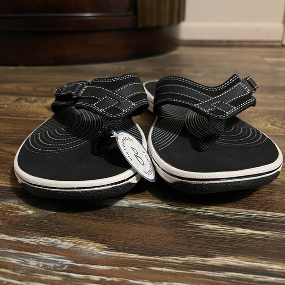 NWT Black Clarks Cloudsteppers Size 10 - Picture 3 of 6